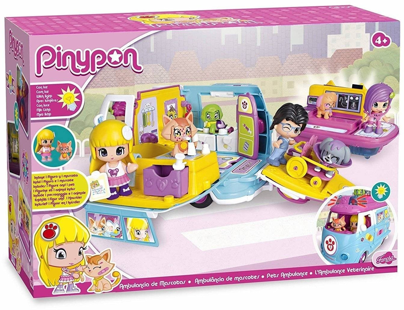 Famosa Pinypon - Ambulance vétérinaire