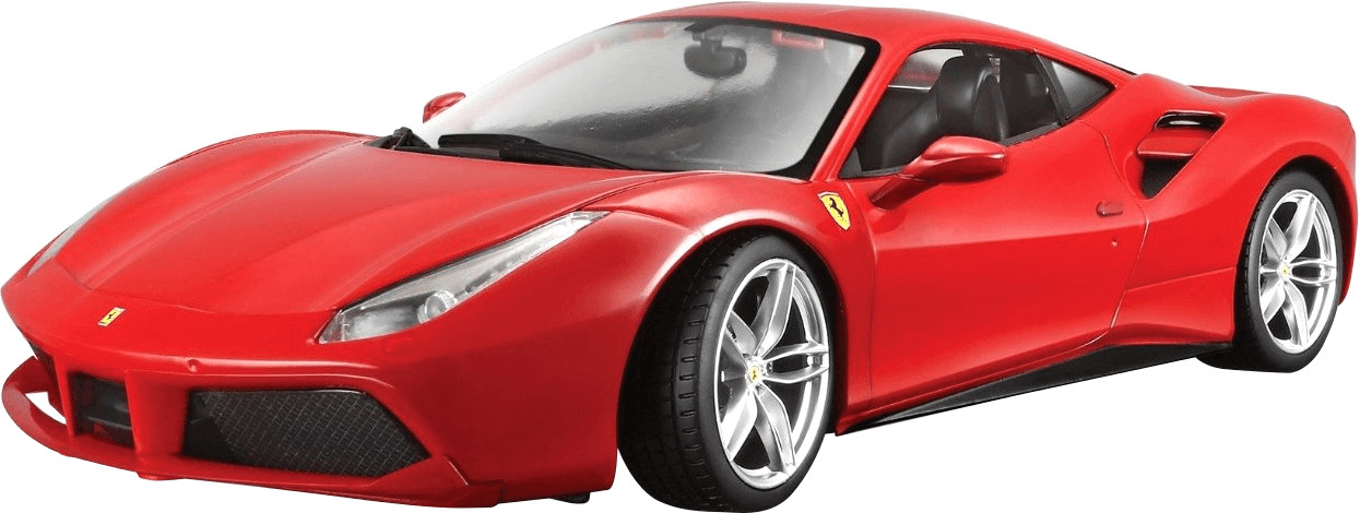 BBurago Ferrari 488 GTB rouge 1:24
