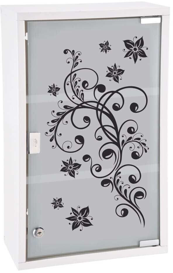 Multistore 2002 Medicine Cabinet white with Print (33288)