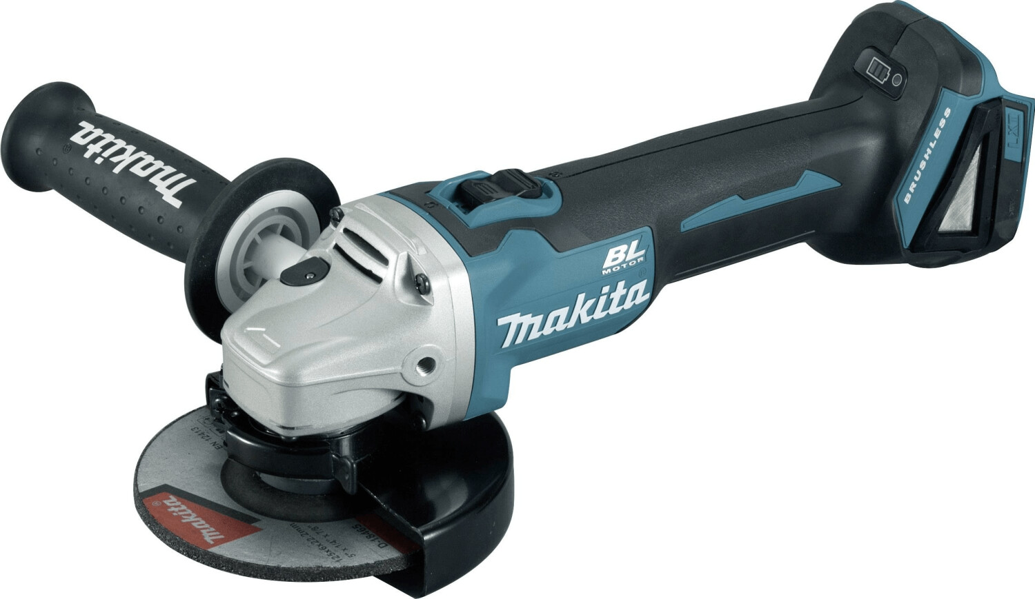 Makita DGA 506 T1 Meuleuse d'angle sans fil 18 V 125 mm Brushless + 1  batterie 5,0 Ah – Sans chargeur : : Bricolage