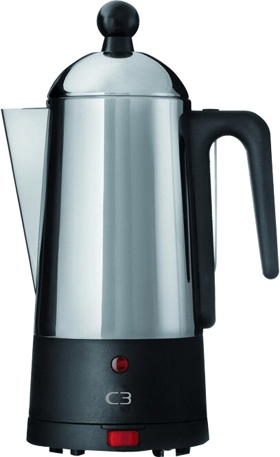 C3 Design Percolator 6 cups stainless steel