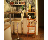 Navaris Panier rangement salle de bain - Bac de rangement avec poignée en  bois et 2 compartiments - Corbeille organisateur cuisine placard chambre :  : Cuisine et Maison