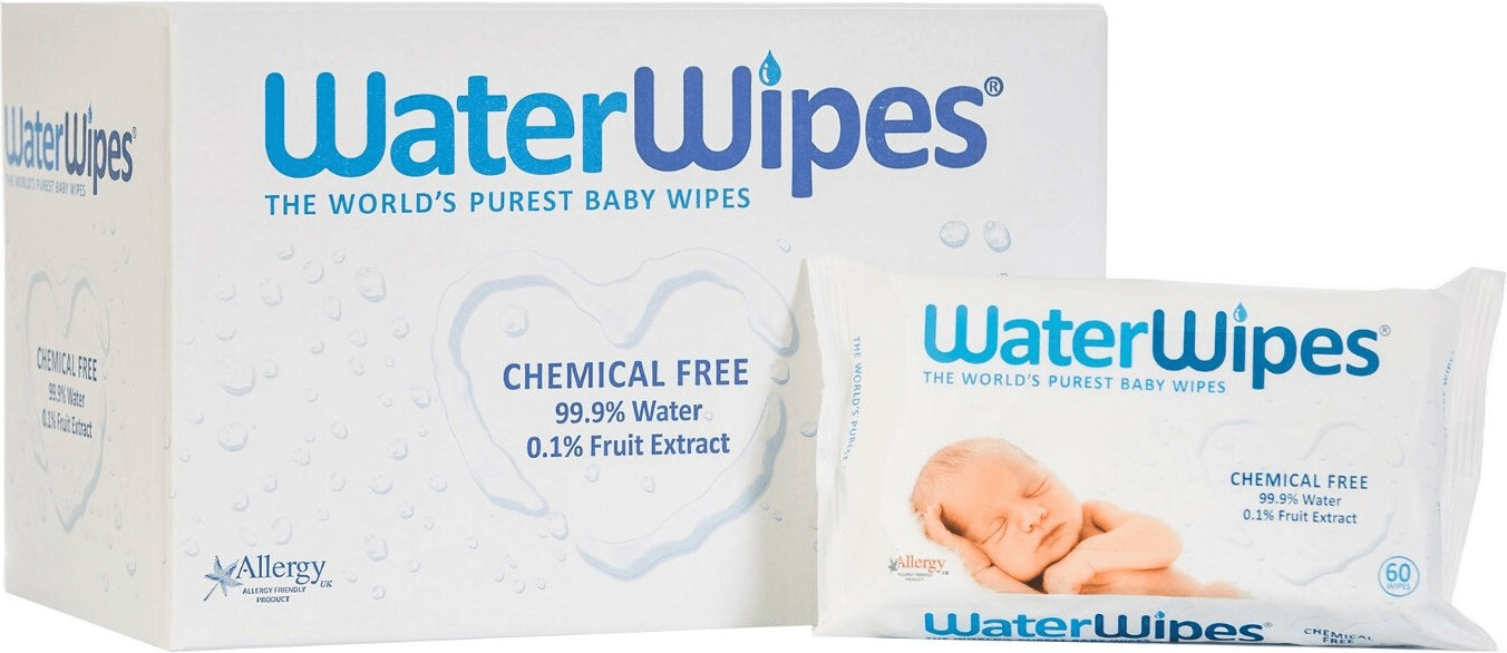 WaterWipes Toallitas bebé (12 x 60 uds.) desde 34,31 €