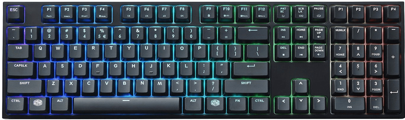 CoolerMaster MasterKeys Pro L switches MX Rouge (FR)