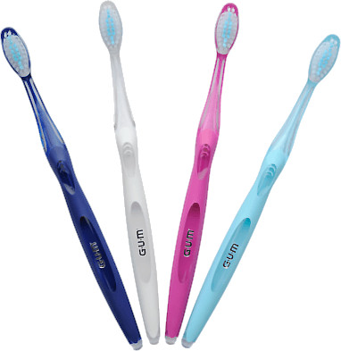 GUM Brosse à dents souple Original White (1 unité)