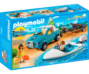 pick up con lancha playmobil