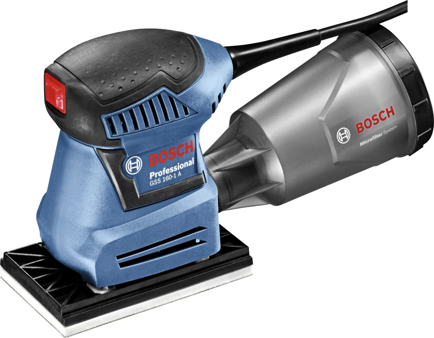 Bosch Professional ponceuse vibrante GSS 160-1 A Multi (180 W, Ø  d’amplitude 1,6 mm, dans une L-BOXX)