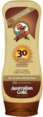 Australian Gold Sun Lotion with Bronzer SPF 30 (237 ml)