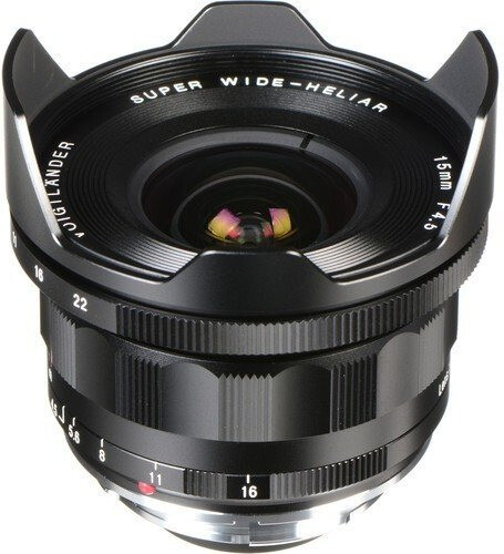 Voigtländer 15mm f4.5 Super Wide Heliar VM III Sony E