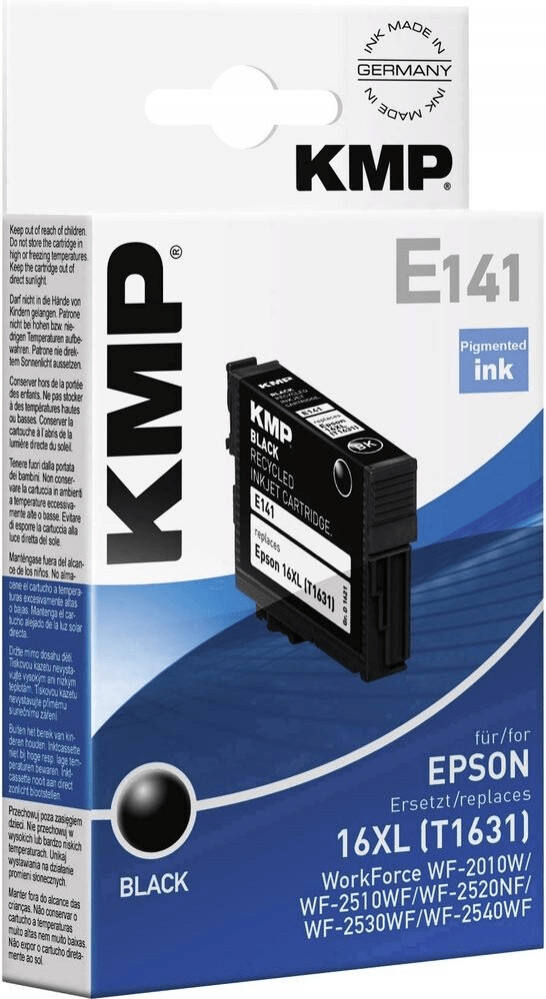 KMP E141 pour Epson 16XL noir (1621,4001)