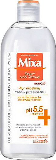 Mixa Micellar Water Dryness (400ml)