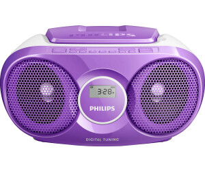 PHILIPS AZ215S - Lecteur CD Portable - Tuner Radio FM - Gris - Cdiscount TV  Son Photo