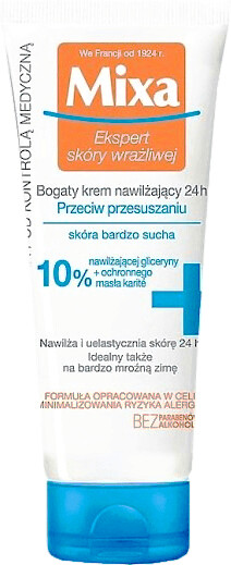 Mixa 24 Anti Dryness Cream (50ml)