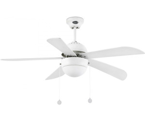 Faro Veneto desde 109,70 € | Compara precios en idealo Ventilador de techo Faro Barcelona 3339 VENETO niquel mate