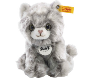 Steiff 084010 Minka Katzchen 17cm Grau Gestromelt Katze Sitzend