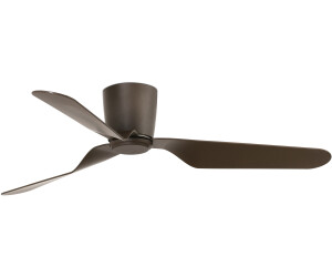 Faro Barcelona 33471N Deckenventilator mit wei/ßem Licht mit DC Motor 3 wendbare Fl/ügel