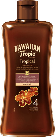 Hawaiian Tropic Tropical Tanning Oil 4 Rich (200 ml)
