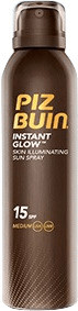 Piz Buin Instant Glow Skin Illuminating Sun Spray SPF 15 (150 ml)