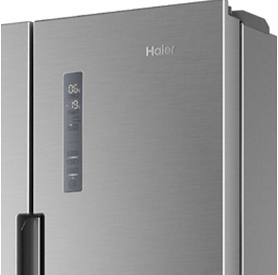 Haier HTF-452DM7 Réfrigérateur avec congélateur cm. 84 h 190 452 l - acier  inoxydable