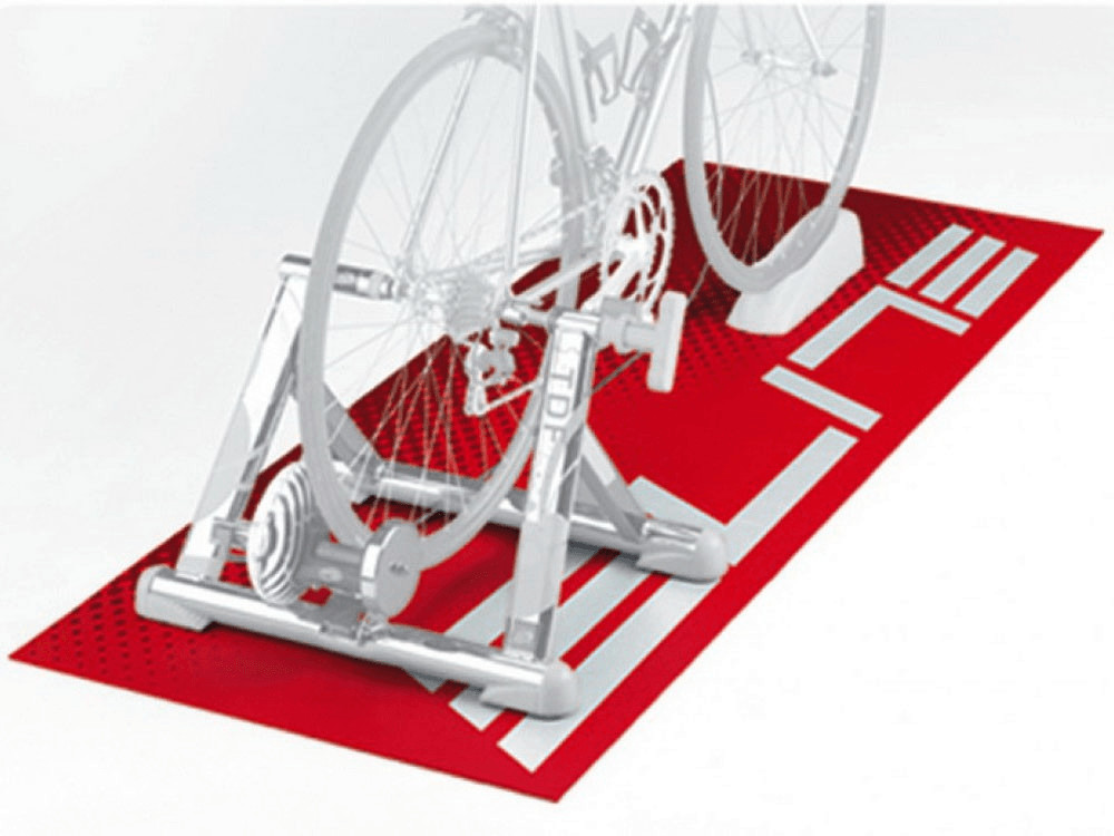 Elite Trainingsmatte für Heimtrainer red