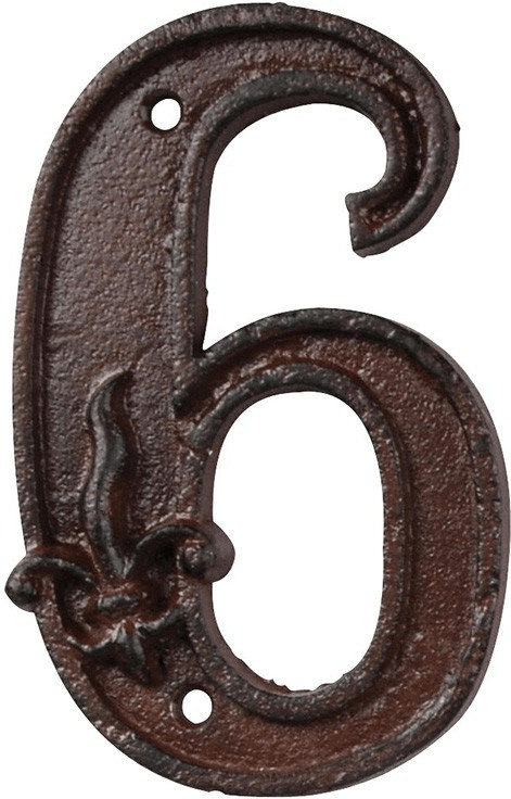 Esschert Numéro de maison en fonte 6