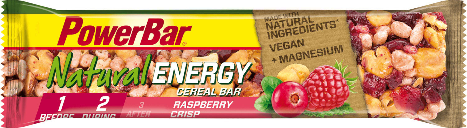 PowerBar Natural Energy Bar Raspberry Crisp