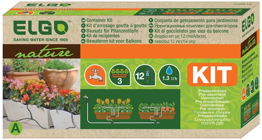 Elgo Bewässerungsset 1 für Gewächshäuser bis 4m²