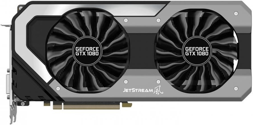 Palit XpertVision GeForce GTX 1080 Super JetStream 8192 Mo GDDR5X
