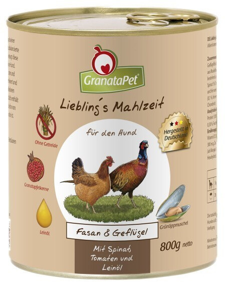 GranataPet Liebling's Mahlzeit faisan & volaille