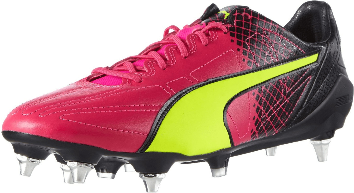 puma evospeed pink and yellow