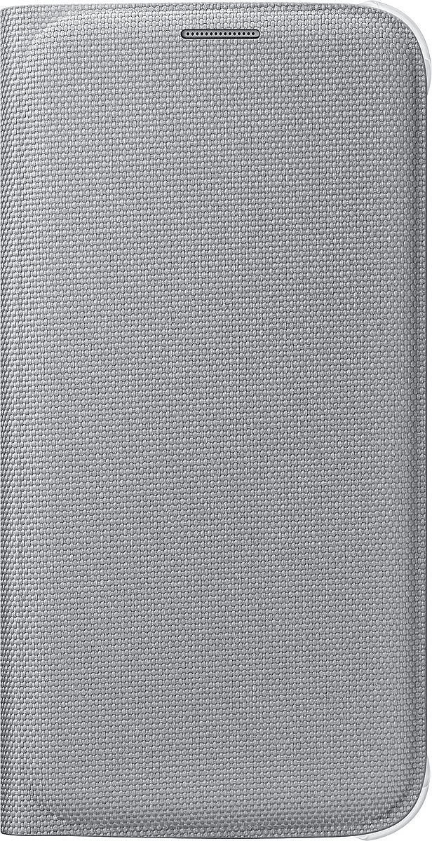 Samsung Flip Wallet PU silver (Galaxy S6)