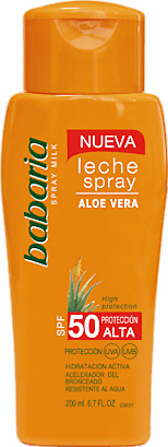 Babaria Aloe Vera Milk SPF 50 (200 ml)