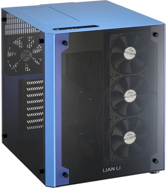 Lian Li PC-O8 WBU bleu