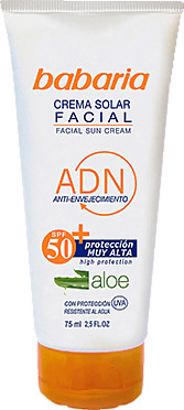 Babaria Aloe Facial Sun Cream SPF 50 (75 ml)