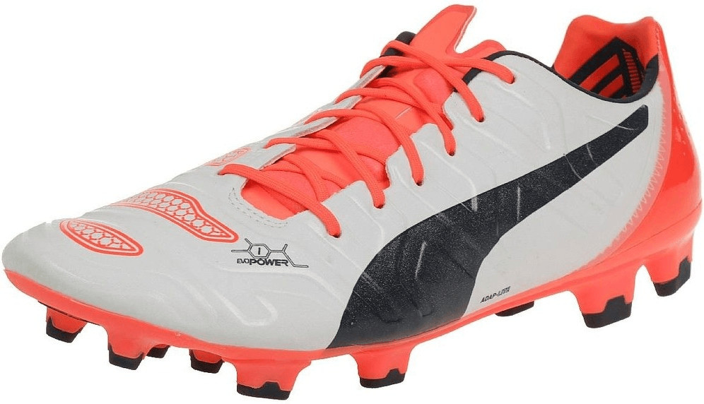 Puma evoPOWER 1.2 FG white/total eclipse/lava blast
