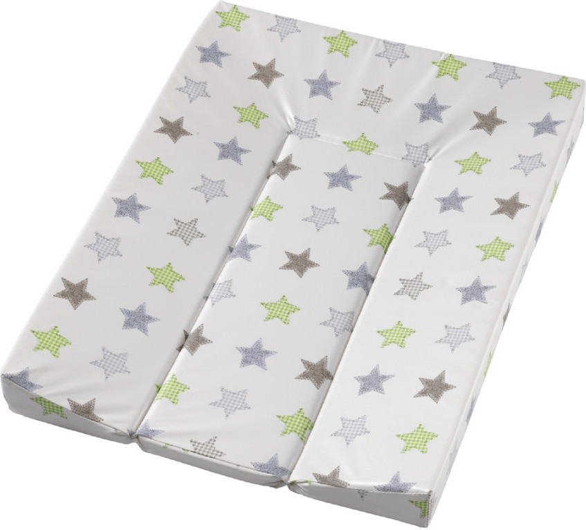 Geuther Matelas à langer 3 rebords 54 x 73 cm Étoiles