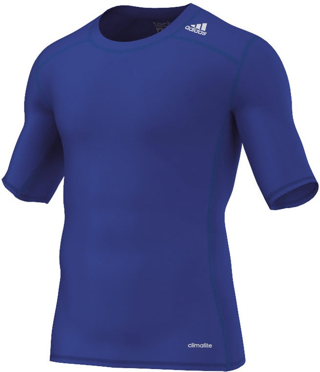  Adidas  Techfit Base  SS T Shirt bold blue ab 14 32 