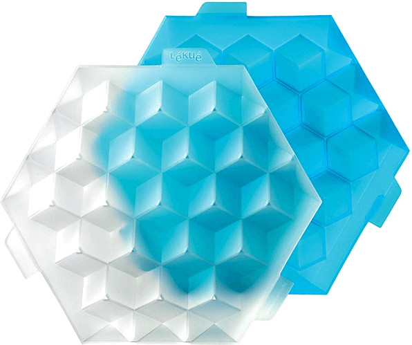 Lékué Ice Cube bleu