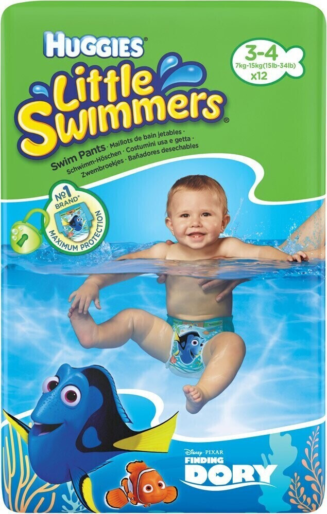 Huggies Little Swimmers taille 3/4 (7-15 kg)