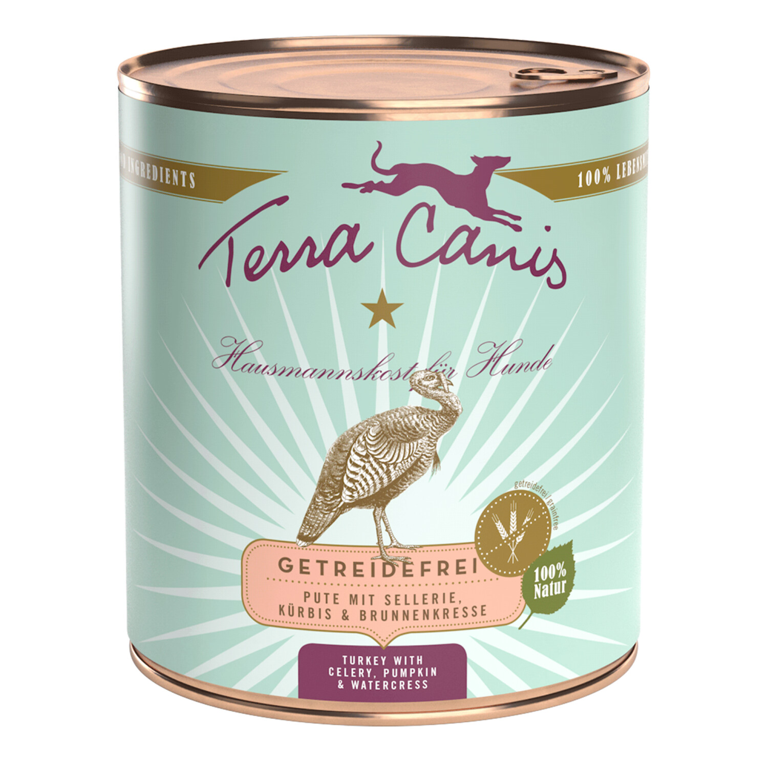 Terra Canis Dinde, courge, céleri & cresson officinal