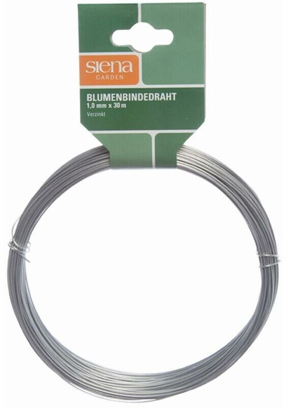 Siena Garden Blumenbindedraht verzinkt 1,0 mm x 30 m