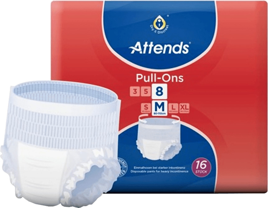 Attends Pull-Ons 8 M (16 pc.)