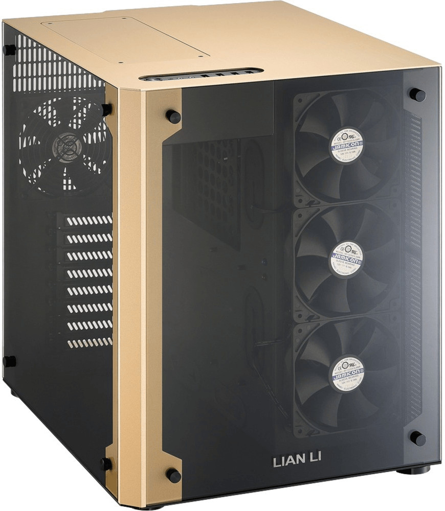 Lian Li PC-O8 WGD doré