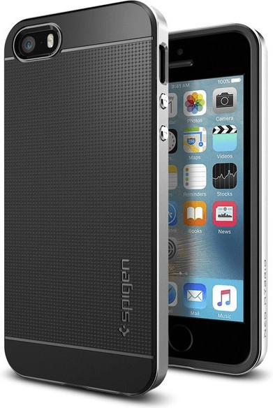 Spigen Coque Neo Hybrid (iPhone SE/5/5S) argent