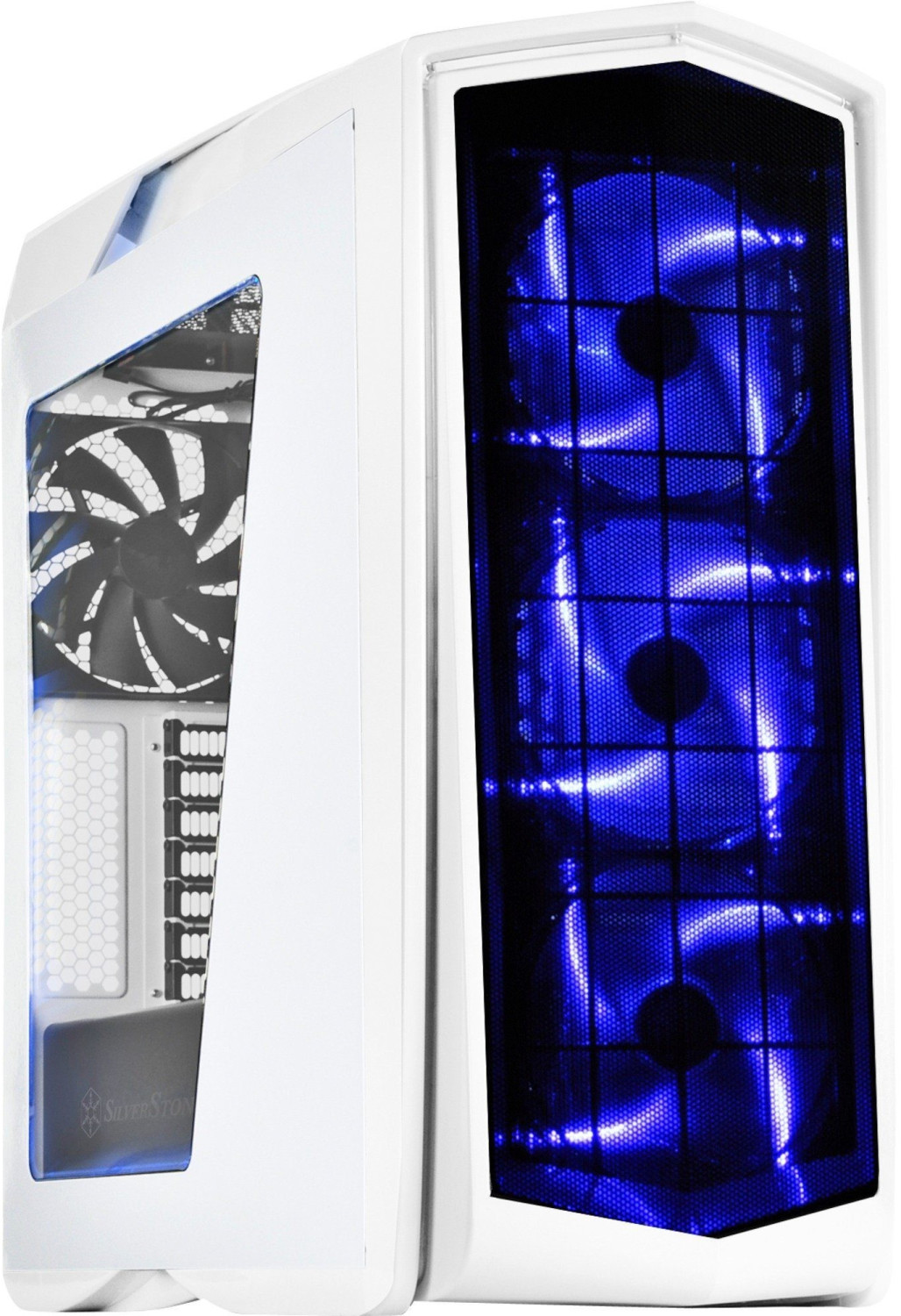 SilverStone Primera PM01 blanc bleu LED Fan