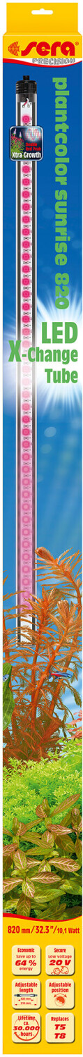 sera LED X-Change Tube plantcolor sunrise 820