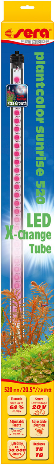 sera LED X-Change Tube plantcolor sunrise 520