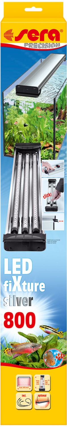 sera LED fixture 800 argenté