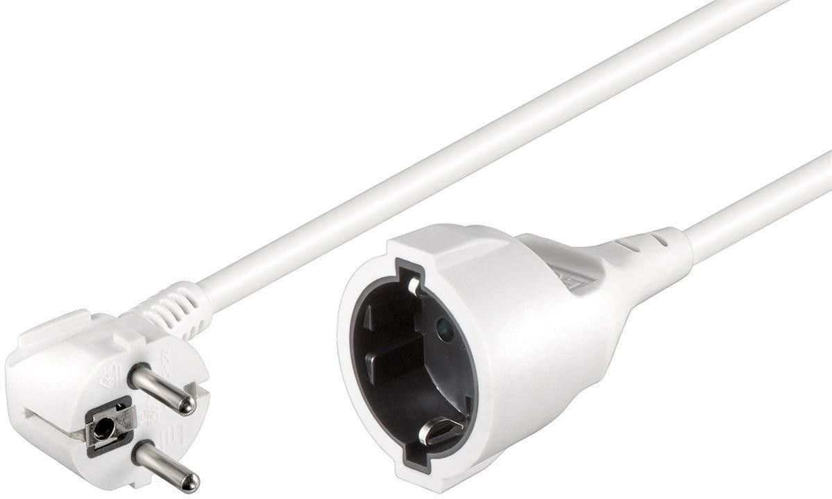 Goobay Rallonge secteur 2 m blanc