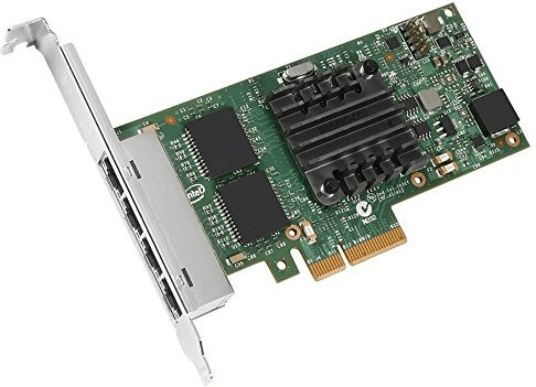 Lenovo ThinkServer I350-T4 PCIe 1 Gb 4-port Base-T Ethernet Adapter